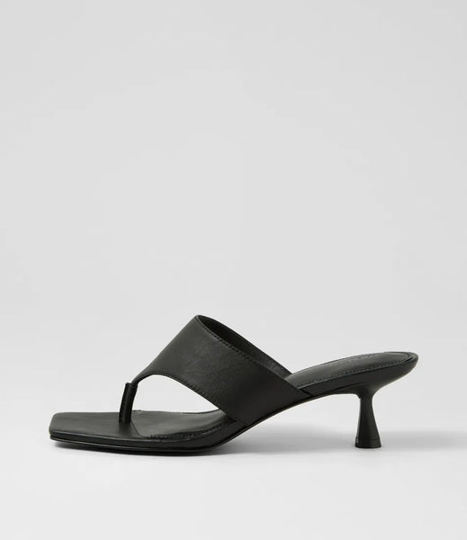 Mollini ~ Torina ~ Black ~ Nude ~ Leather
