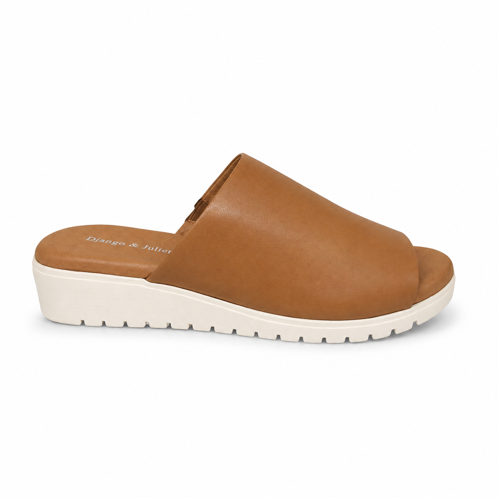 Django & Juliette Merries Tan Leather White Sole