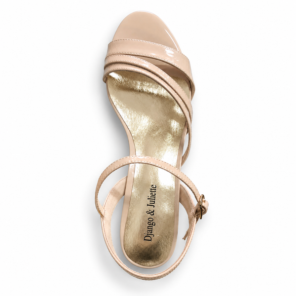 Django & Juliette Till ~ 5 Colours ~ Patent Black ~ Patent Cafe ~ Patent Ivory ~ Patent Navy ~ Pale Rose Gold ~ Pale Gold ~ Leather