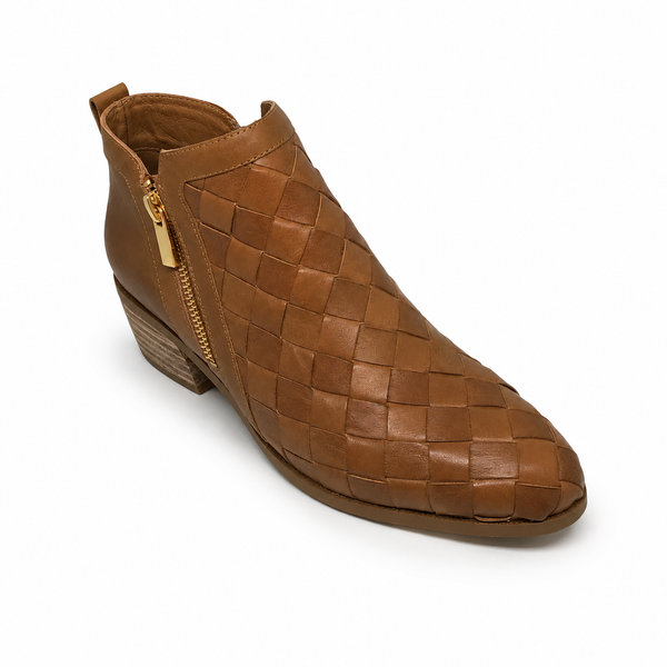 Django & Juliette Case Tan Leather Boot