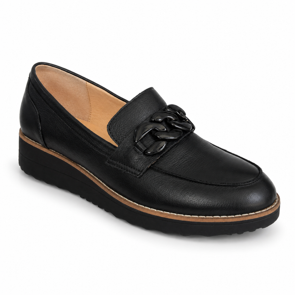 Top End Ozama ~ 3 Colours ~ Black ~ Dark Tan ~ NEW COLOUR VANILLA ~ Leather Loafer