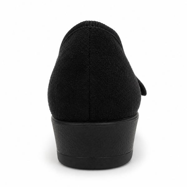 Fly Flot Black Velcro Slipper