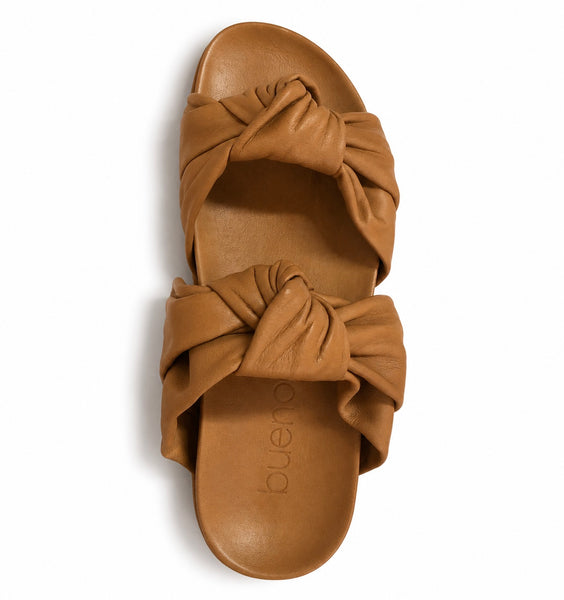 Bueno Nola Leather Slide ~ New Nature ~ Black