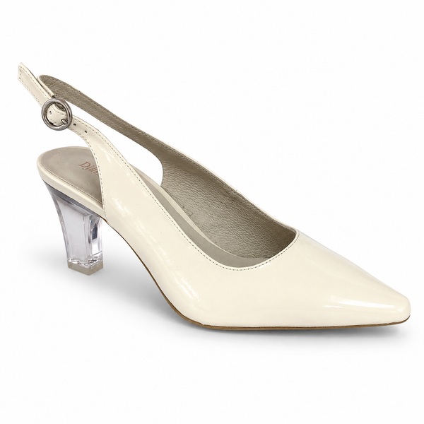 Django & Juliette Kordale 2 Colours ~ Patent Black ~ Patent Ivory