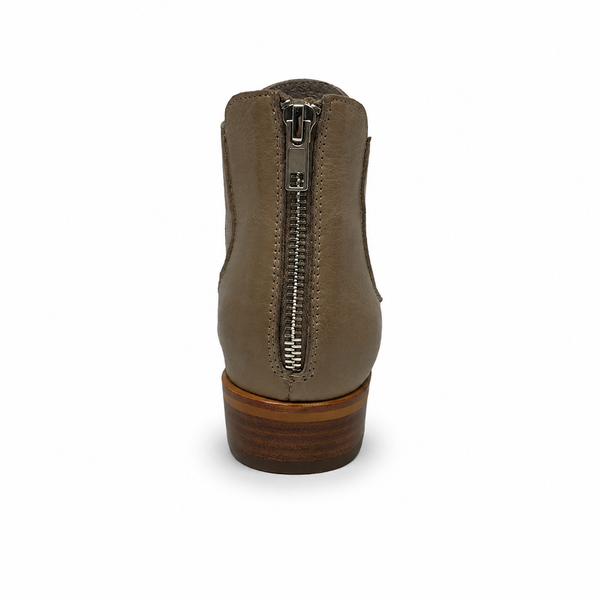 Django & Juliette Ivor ~ Warm Taupe Leather Boot