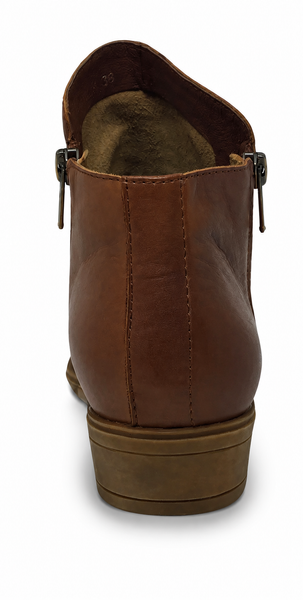 Django & Juliette Rankin Leather Boot ~ Cognac ~ Navy ~ Grey ~ Black