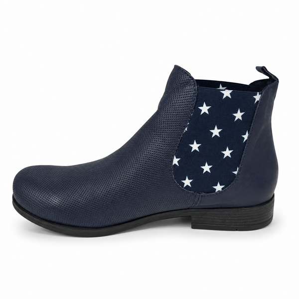 Bueno Cougar Leather boot  ~ Taupe ~ Navy ~ Black