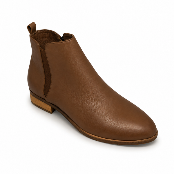 Django & Juliette Inflict Cognac Leather Boot