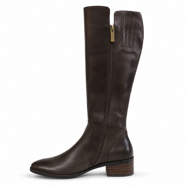 Django & Juliette Tierney Chocolate Brown Long Knee High Boots