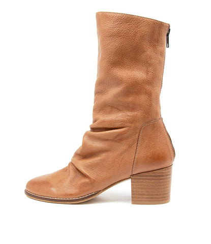 Django & Juliette Mizzly ~ 2 Colours ~ Black ~ Dark Tan ~ Leather Boot