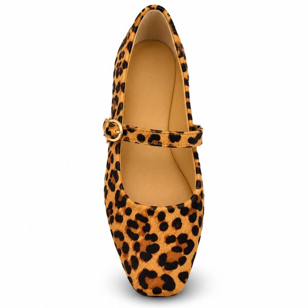 Mollini Tokena 4 Colours Mary Jane ~ Black ~ Pony Leopard ~ Tan ~ Nude