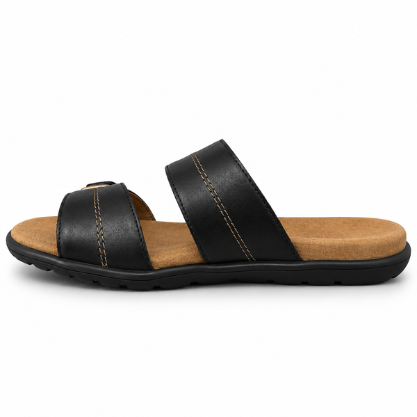 Pure Comfort Trava ~ 2 Colours ~ Black ~ Tan by Ron Clarke and Sons