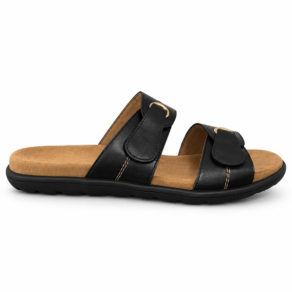 Pure Comfort Trava ~ 2 Colours ~ Black ~ Tan by Ron Clarke and Sons