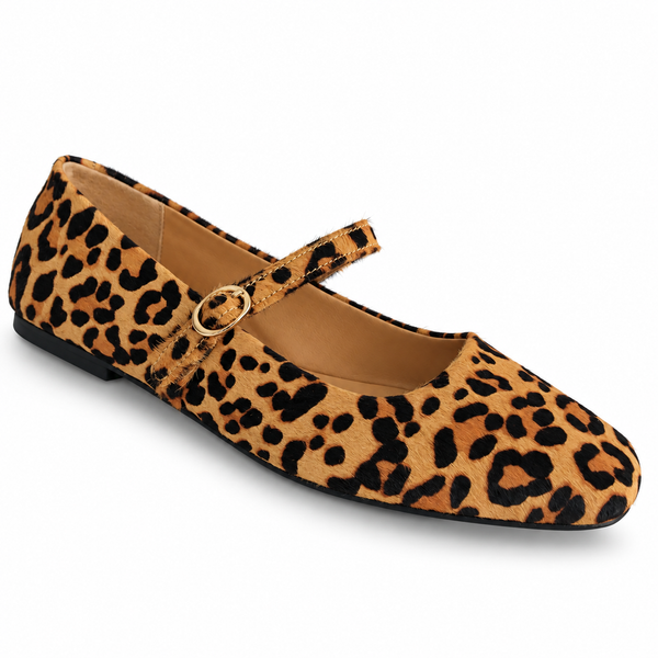 Mollini Tokena 4 Colours Mary Jane ~ Black ~ Pony Leopard ~ Tan ~ Nude