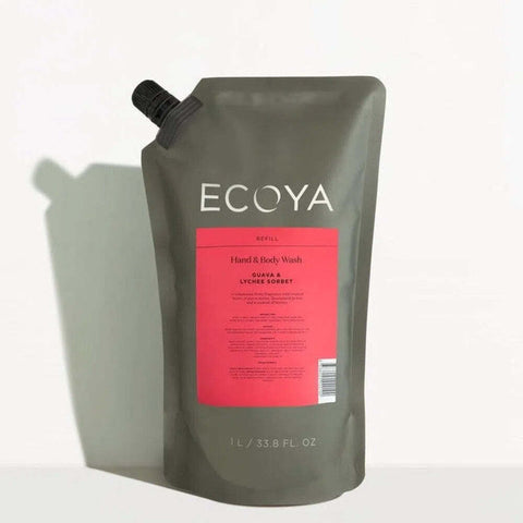 Ecoya Hand & Body Wash Guava & Lycee Sorbet
