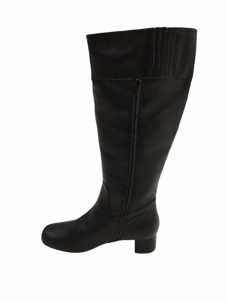 Florsheim Long Black Leather Boot
