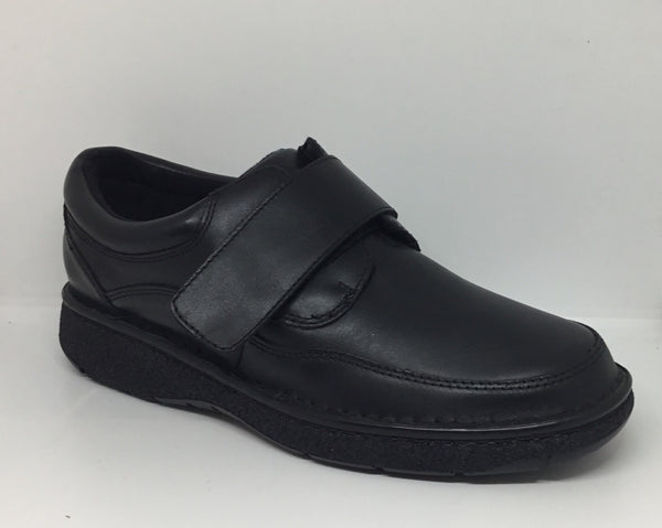 Slatters Access/ Axease Comfort Walker Black Leather