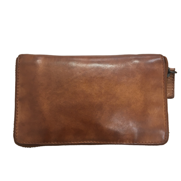 Rugged Hide Lark Tan Leather Purse RH 15574