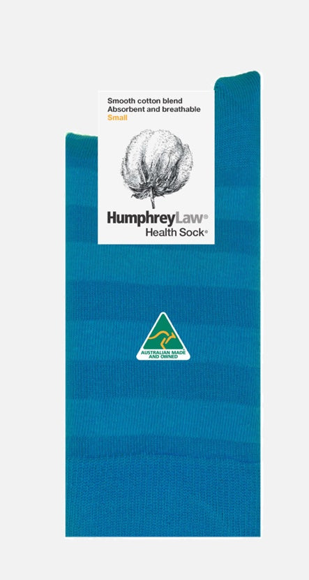 Humphrey Law Health Socks Imperial Blue 52C