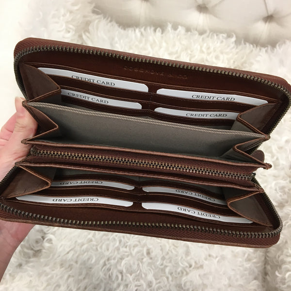 Cosgrove and Co Ivy Leather Wallet