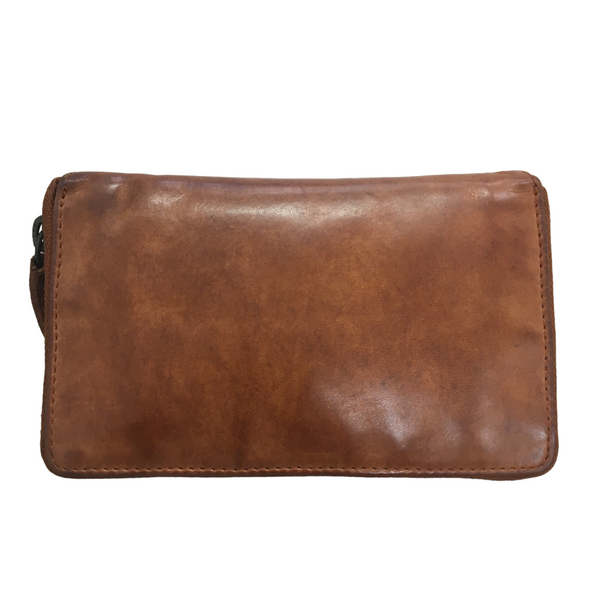 Rugged Hide Lark Tan Leather Purse RH 15574