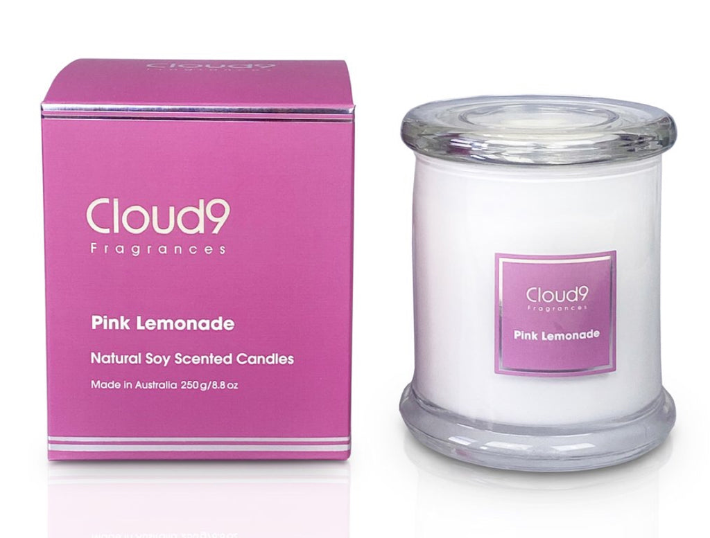 Cloud 9 Fragrances Pink Lemonade Jar Candle 250g
