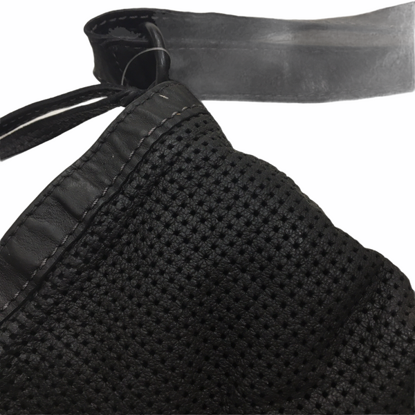 Modapelle Black Leather Bag 3889