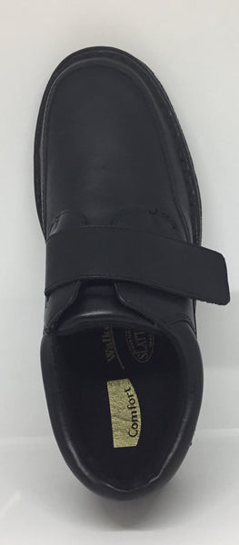 Slatters Access/ Axease Comfort Walker Black Leather