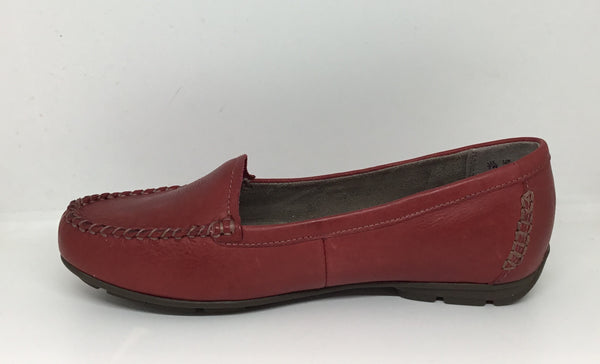 Naturalizer Kellyn Classic Dark Venom Red Leather Loafer Moccasin