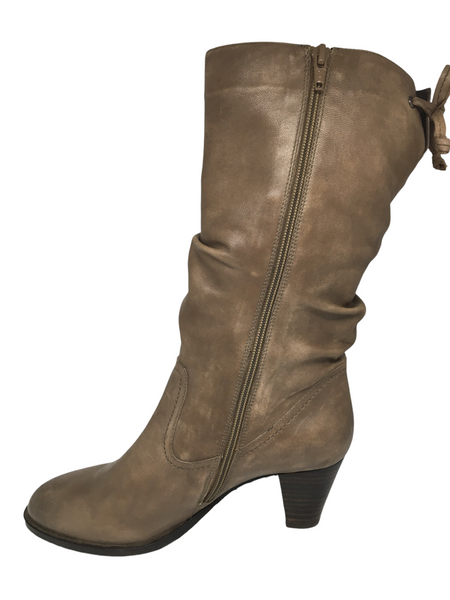 Martini Marco Hobby Boot ~ Black ~ Taupe Leather