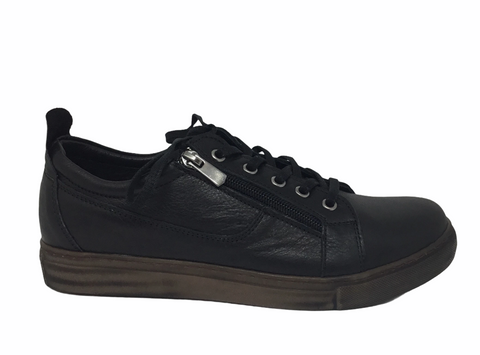 Cabello EG1520 Leather shoe ~ Tan ~ Black