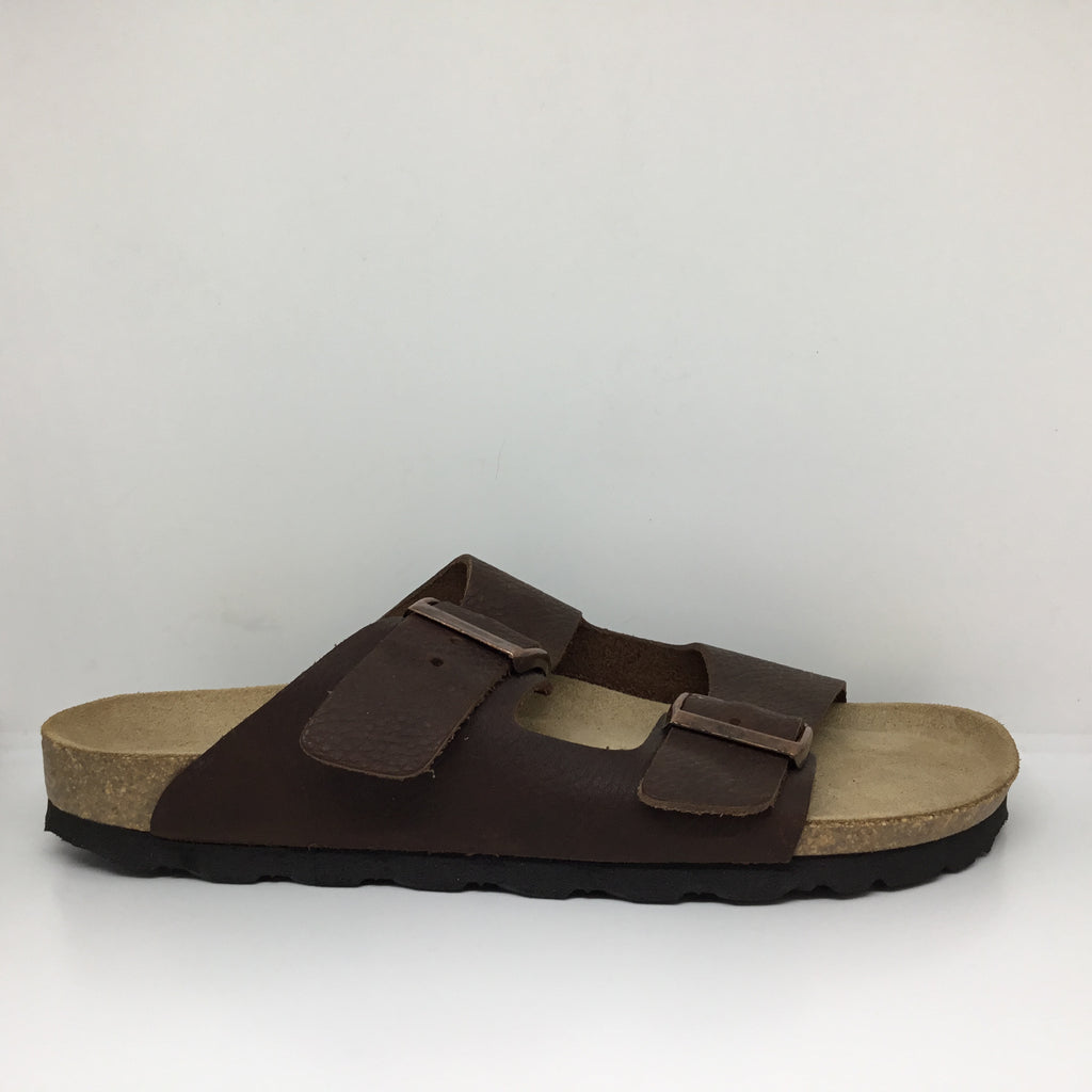 Klouds Silver Lining Hawaii Mens Sandal Coffee Leather