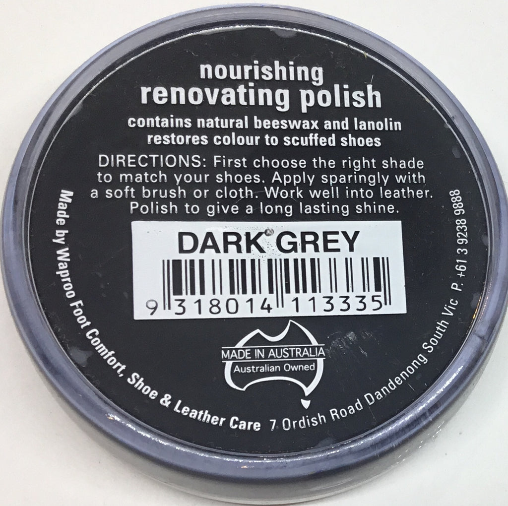 Waproo Nourishing Renovating Polish Dark Grey 45g