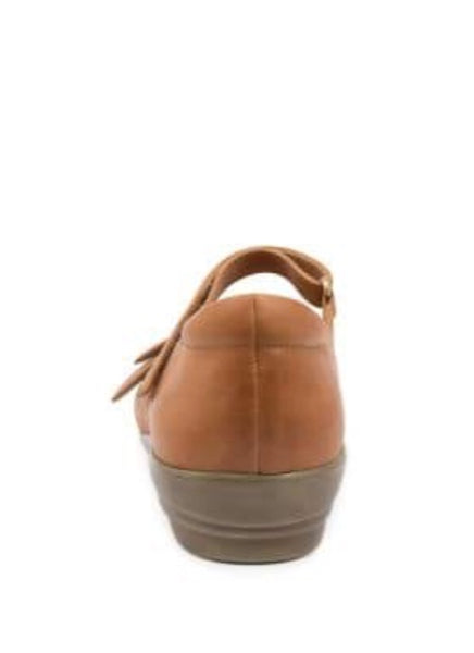 Ziera Disco Tan Leather Sandal