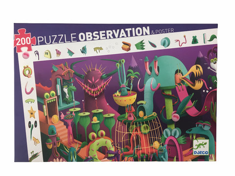 Djeco In a Video Game Observation Puzzle 200 pieces age 6 plus