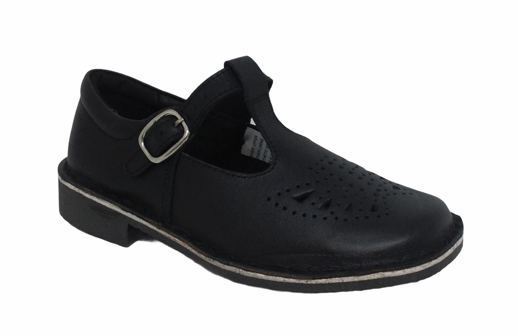 Bata Ponytails Tbar Cala School Shoe Matt Black – The Little Shoe
