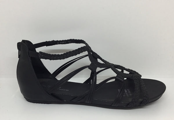 Gamins Sleuth Leather Sandal ~ Tan ~ Black