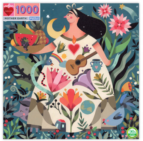Eeboo Puzzle Mother Earth 1000 pieces