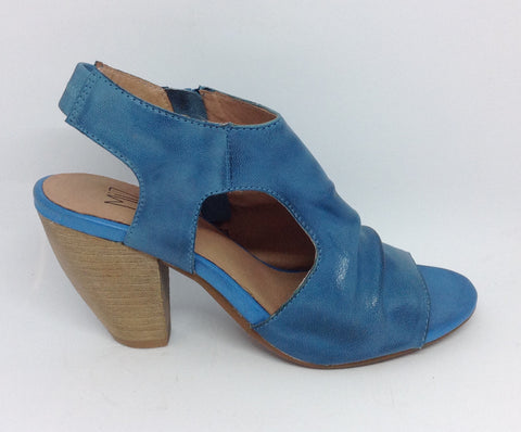 Miz Mooz Wales Blue Leather Heel SALE