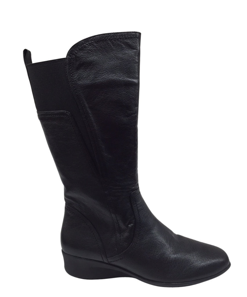 Ernie Boot Black Leather Boot