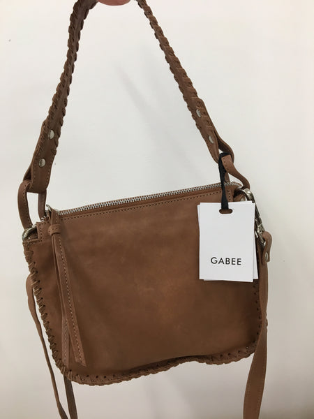 Gabee Taupe Leather Bag LW65004